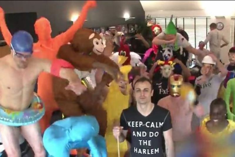 Μπερμπάτοφ σε απολαυστικό...Harlem Shake (video)