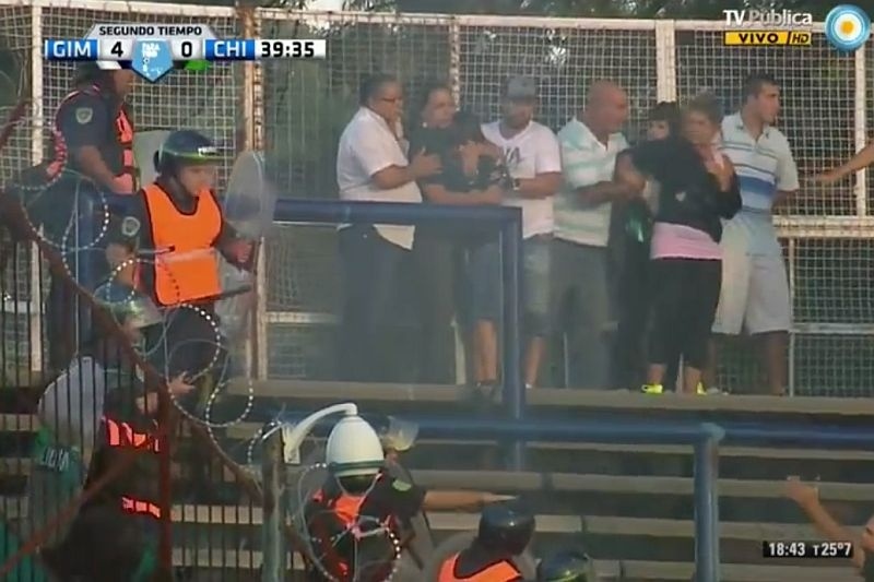 Αργεντινή: Νεκρός οπαδός σε επεισόδια, νοσηλεύεται 11χρονος (video)