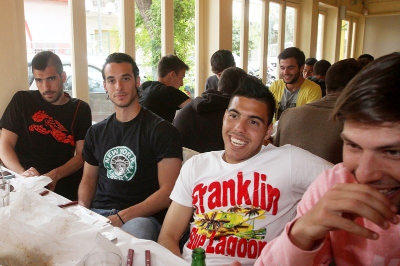 ΑΕΚ: Γευμάτισαν οι παίκτες (photos)