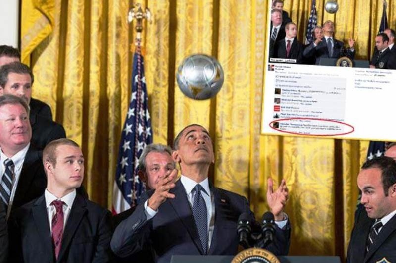 ΠΑΟΚτσήδες καλούν... Ομπάμα!