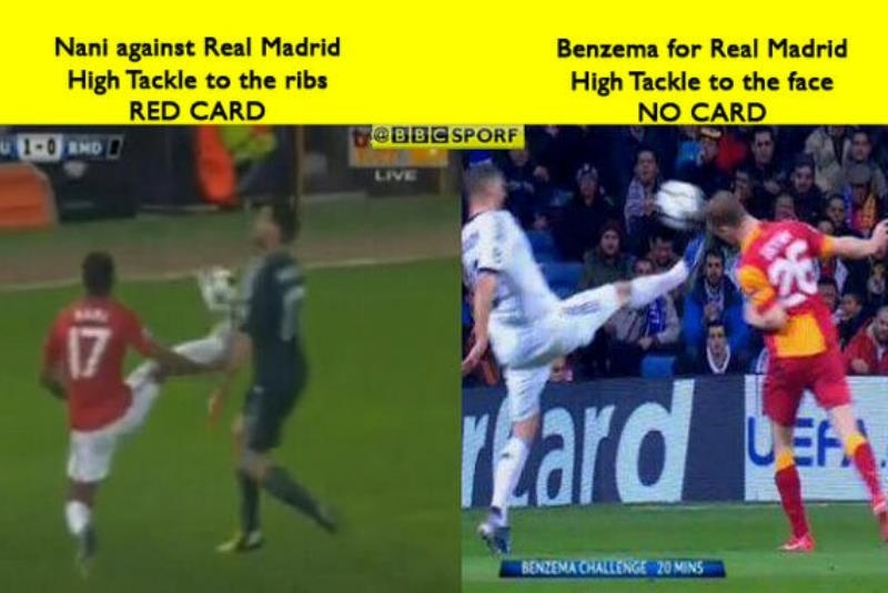 Ρεάλ Μαδρίτης: Ο Νάνι αποβλήθηκε, ο Μπενζεμά όχι (video)