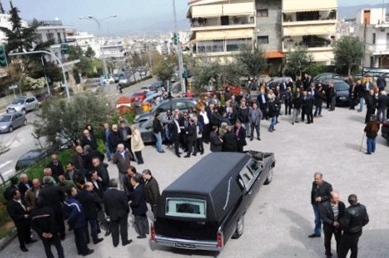 Το τελευταίο «αντίο» στον Θεοδωρίδη