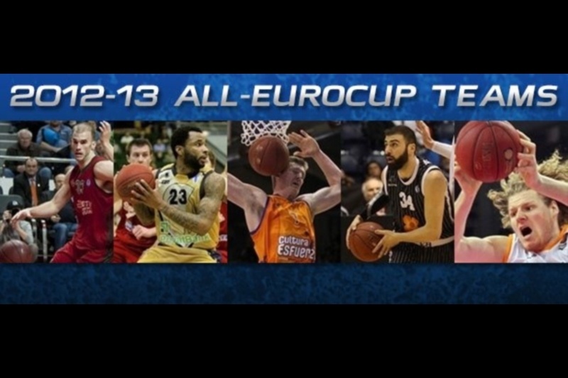 Eurocup: Στην καλύτερη πεντάδα Καλάθης, Βασιλειάδης