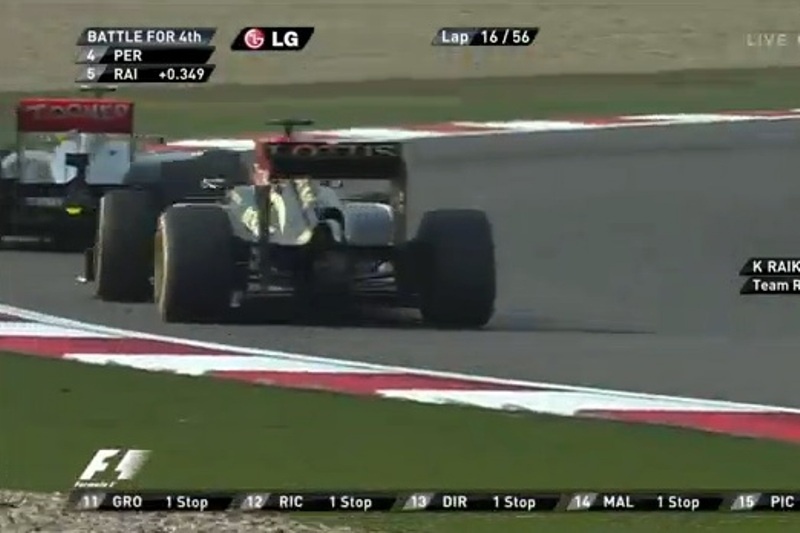 Formula 1: Έξαλλος με Πέρες ο Iceman (video)