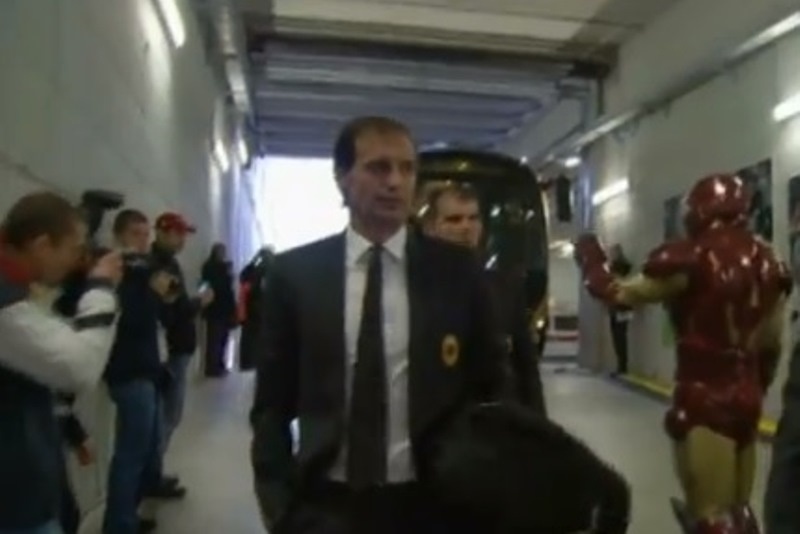 Μίλαν: Δεν έφερε γούρι με Γιουβέντους ο… Iron Man! (video)