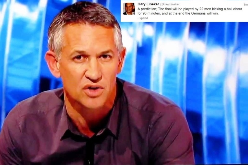 Η πρόβλεψη του Λίνεκερ