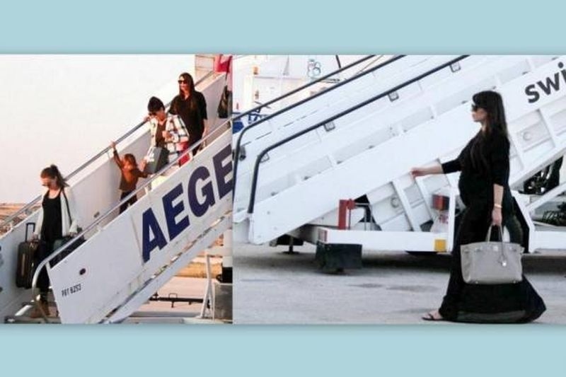 Οι πρώτες εικόνες από την άφιξη των Kardashians στην Μύκονο
