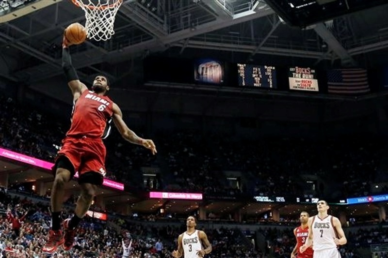 Μαϊάμι Χιτ: Ο Λεμπρόν τελείωσε το… σκούπισμα (videos)