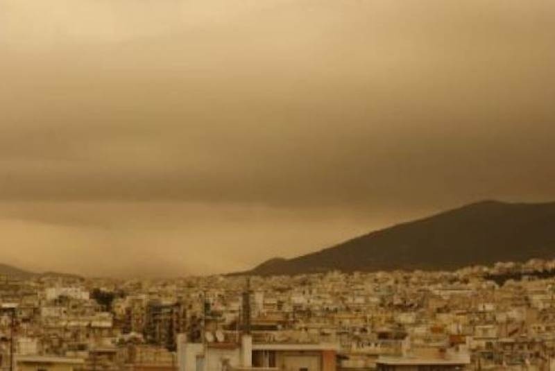Άνοδος της θερμοκρασίας και σκόνη από την Αφρική
