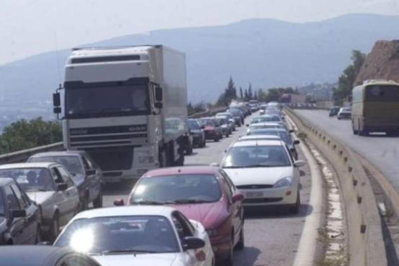 Αποκαταστάθηκε η κυκλοφορία στην Εθνική Οδό Αθηνών-Κορίνθου