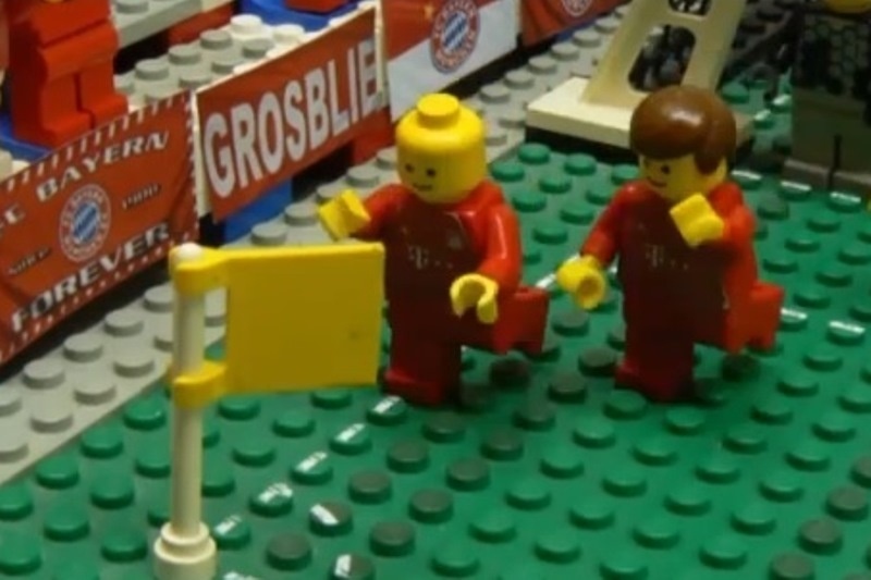 Μπάγερν Μονάχου: Η νίκη επί της Ντόρτμουντ σε lego (video)