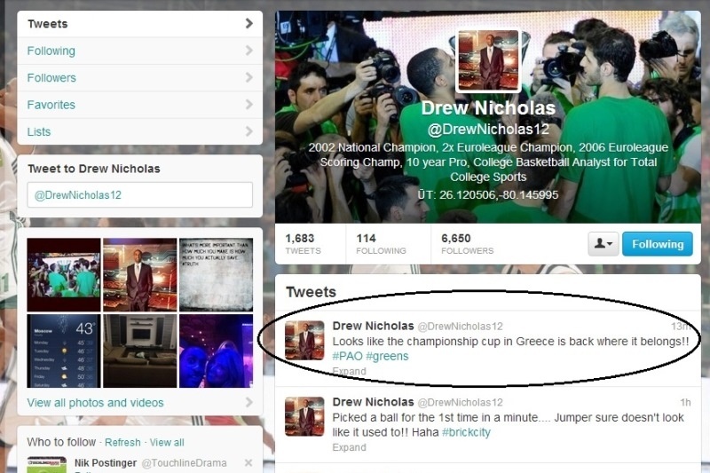 Νίκολας: «Το πρωτάθλημα εκεί που ανήκει!»