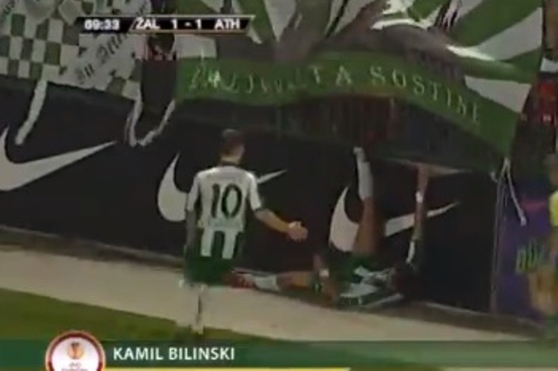 Europa League: Παίκτης… αυτοτραυματίστηκε στο… σκοτάδι! (video)