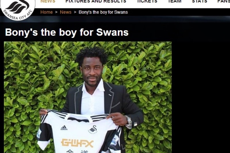 Σουόνσι: Απέκτησε Μπόνι τετραετίας