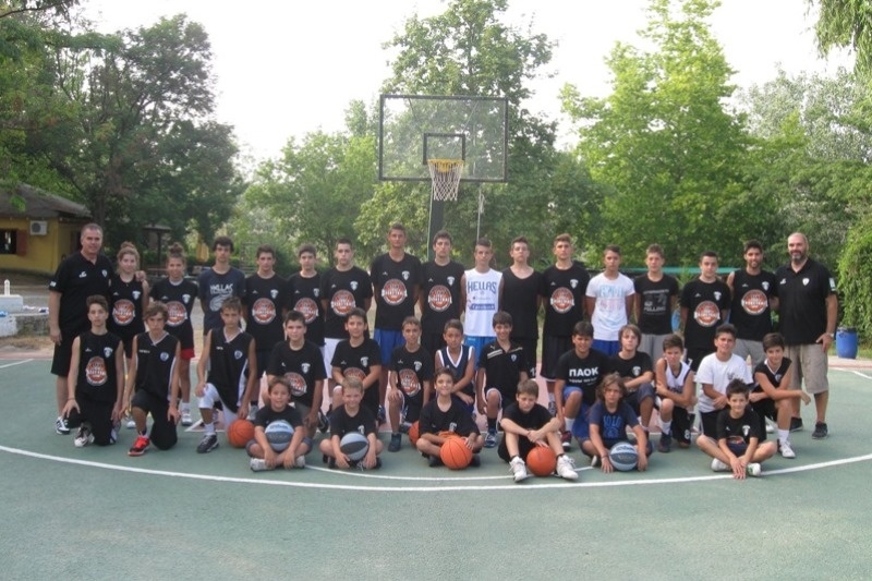 ΠΑΟΚ: Πάθος για μπάσκετ στη Χαλκιδική (photos)