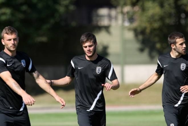 ΠΑΟΚ: Προπόνηση για τους εκτός αποστολής