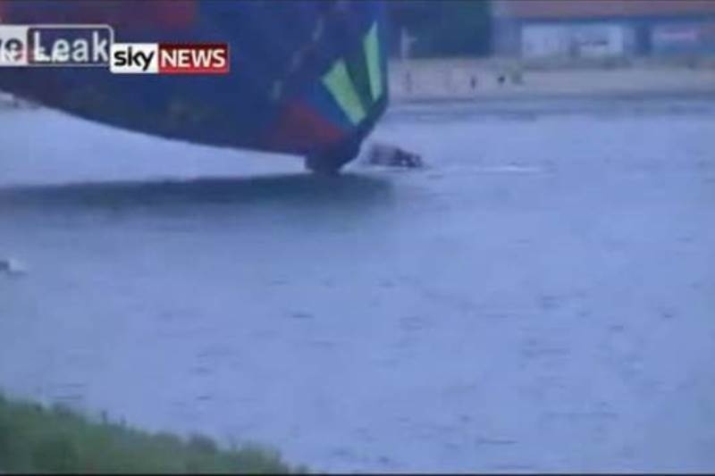 Βίντεο: Αερόστατο με επιβάτες έπεσε σε λίμνη