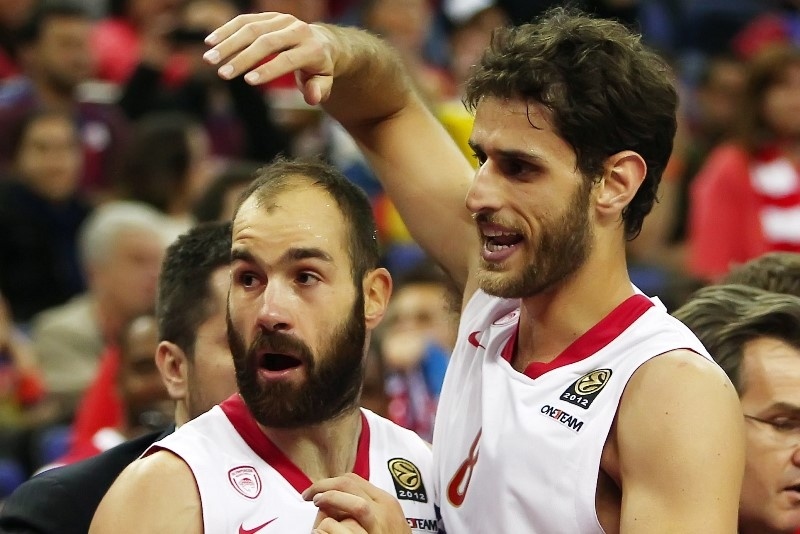 Ολυμπιακός: Ευχές σε Σπανούλη και Περπέρογλου