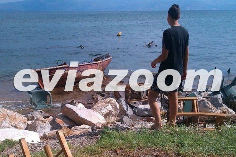 Ανεμιστρόβιλος στην Εύβοια (pics)