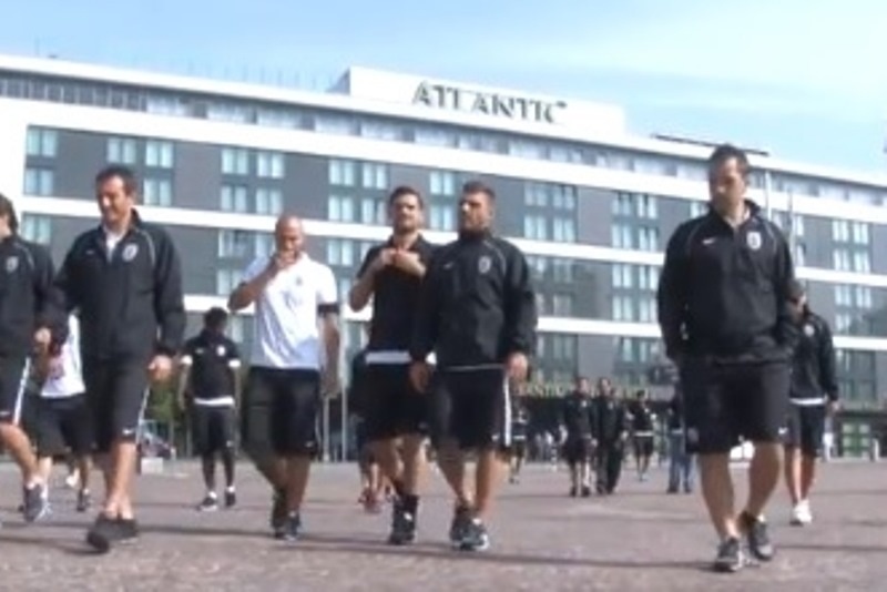 ΠΑΟΚ: Η βόλτα στο Έσεν (video)