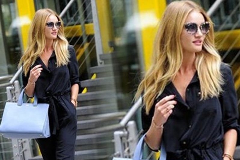 Rosie Huntington-Whiteley: ανεπιτήδευτα hot με ολόσωμη φόρμα