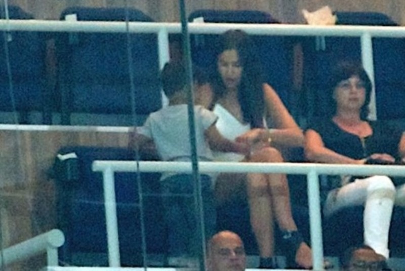 Ρεάλ Μαδρίτης: Η Ιρίνα Σάικ με τον γιο του Ρονάλντο (photos)