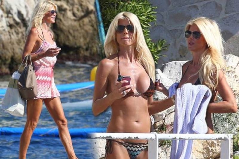 Η διάσημη playmate τάραξε τα ήρεμα νερά του Σαιν-Τροπέ