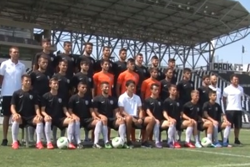 ΠΑΟΚ: Η φωτογράφηση των Νέων (video)
