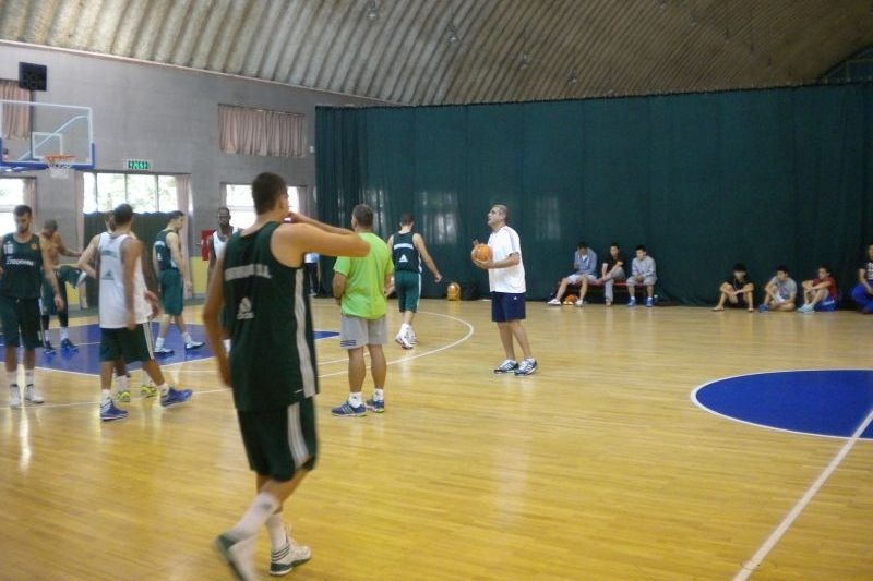 Παναθηναϊκός: Η τελευταία προπόνηση στο Πεκίνο (videos+photos)