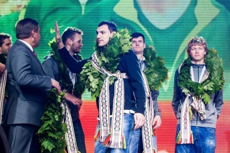 Λιθουανία: Η υποδοχή στον Ματσιούλις (photos+video)