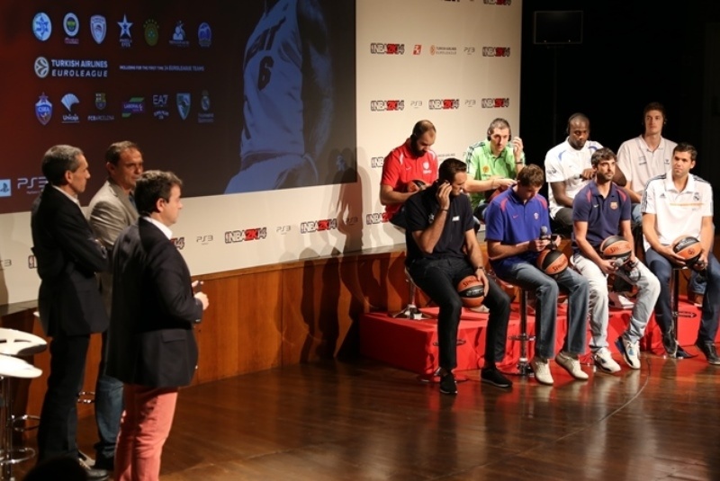 Ευρωλίγκα: Οι φωτογραφίες από την παρουσίαση του ΝΒΑ2Κ14 (photos)