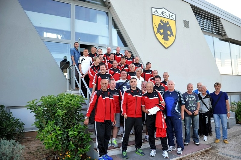 ΑΕΚ: Επίσκεψη προπονητών στα Σπάτα