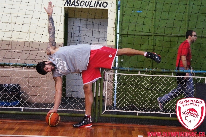 Ολυμπιακός: Η προπόνηση στη Βραζιλία (photos+videos)