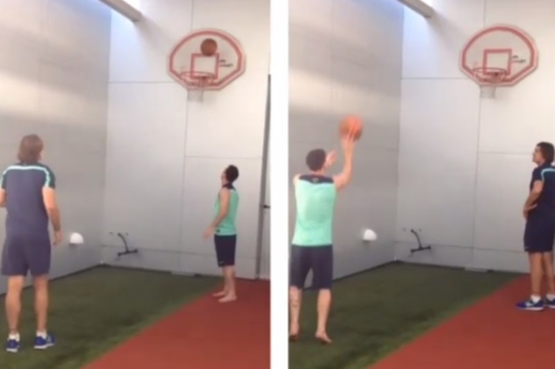 Μπαρτσελόνα: Σκοράρει και στο μπάσκετ ο Μέσι! (video)