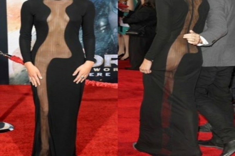 Χωρίς εσώρουχα στο κόκκινο χαλί; Ναι, ναι...