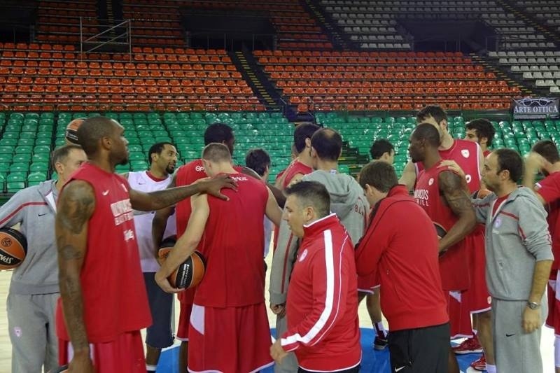 Ολυμπιακός: Με Σπανούλη η προπόνηση (photos)