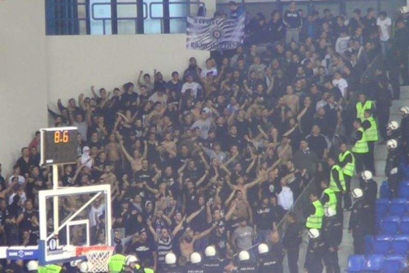 ΠΑΟΚ: Ο κόσμος στην Μποντγκόριτσα (video)