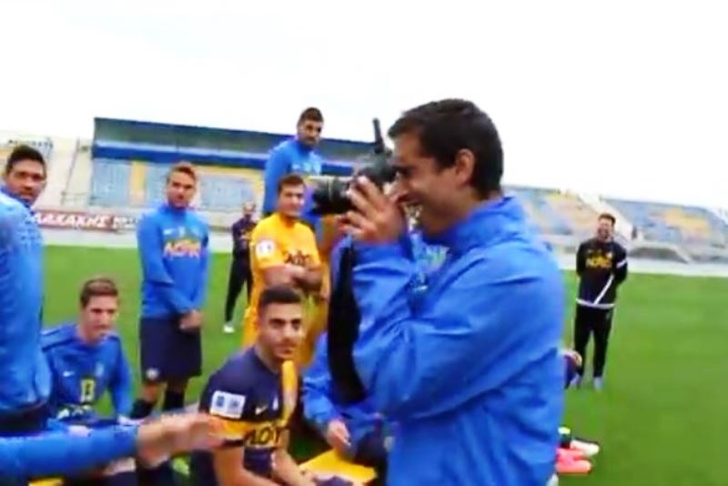 Αστέρας Τρίπολης: Τα παρασκήνια μιας φωτογράφισης (video)