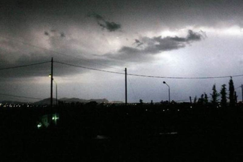 Συνεχίζεται η κακοκαιρία στη Ρόδο