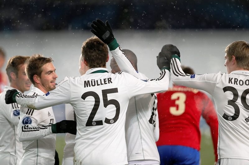 Χωρίς απώλειες η Μπάγερν, 3-1 την ΤΣΣΚΑ (video)