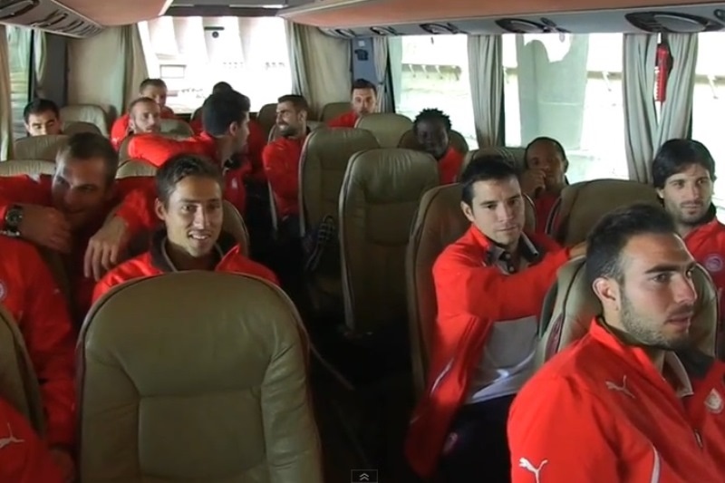 Ολυμπιακός: Τα backstages του «Που ‘σαι ρε Νικόλα;» (video)