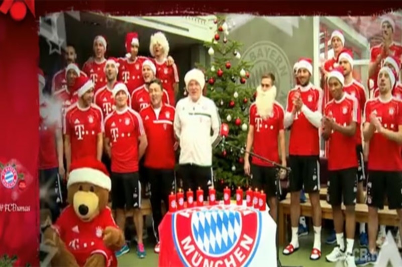 Τα κάλαντα από τη Μπάγερν (video)