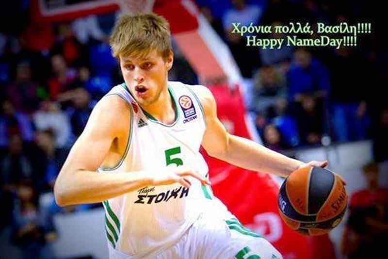 Παναθηναϊκός: Ευχές στον Βασίλη Χαραλαμπόπουλο