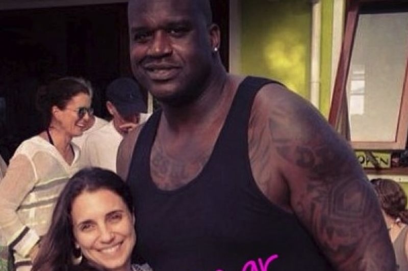 Ο Shaq με την Ελληνίδα σχεδιάστρια στις Μπαχάμες!