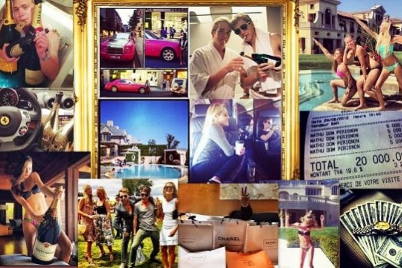 Επίδειξη πλούτου μέχρι αηδίας! (εικόνες)