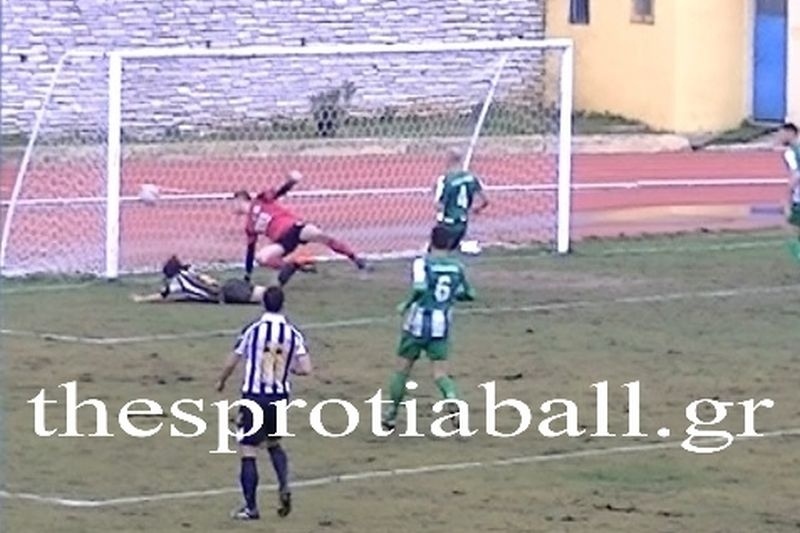 Θεσπρωτός-Οικονόμος Τσαριτσάνης 1-0 (video)