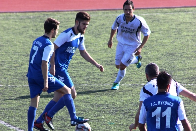 Ολυμπιακός Λαυρίου-Μύκονος 1-2