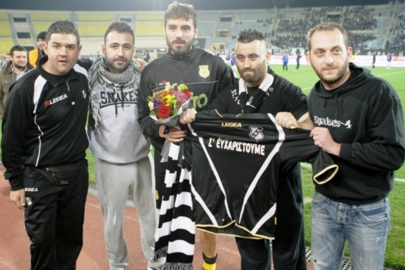 Εργοτέλης: Βραβεύτηκε ο Πίτσος απ’ τον ΟΦΗ (video)