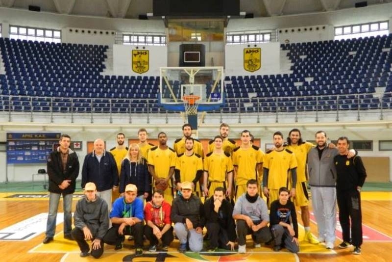 Άρης: Υψηλοί προσκεκλημένοι στο «Nick Galis Hall» (photos)