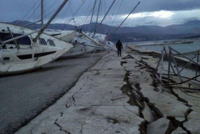 Μετατοπίστηκε το Ληξούρι λόγω των σεισμών